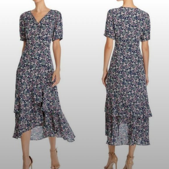 Nanette Lepore Dresses & Skirts - Nanette Lepore Floral Wrap Dress